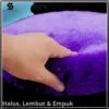 Bantal Duduk Bulu Rasfur Empuk & Tebal Bulat 40x40cm Alas Lantai Bantalan Kursi Bantal Lesehan - Gambar 4