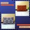 Bantal Sofa/Bantal Tidur Bulu Rasfur 2 Tampilan - Gambar 4