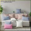 Bantal Sofa Kursi Embos Ukuran 40x40cm-70x70cm minimalis & elegan - Gambar 2