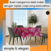 Taplak meja/alas meja/Taplak ruang tamu motif aesthetic estetic - Gambar 2