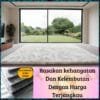 Karpet Bulu Rasfur empuk 120x100x2.5cm polyfoam non anti slip  karpet aesthetickarpet mewah - Gambar 2