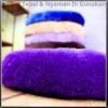 Bantal Duduk Bulu Rasfur Empuk & Tebal Bulat 40x40cm Alas Lantai Bantalan Kursi Bantal Lesehan - Gambar 5