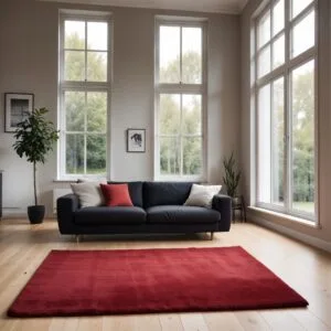 Karpet Bulu Rasfur anti slip empuk 200x120x2.5cm Anti slip  aesthetic mewah