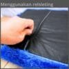 Bantal Duduk Bulu Rasfur Empuk & Tebal Kotak 40x40cm Alas Lantai Leather Bantalan Kursi/Lesehan - Gambar 5