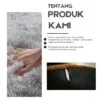 Sajadah Bulu Rasfur 115x65x5cm motif premium lebih tebal - Gambar 4