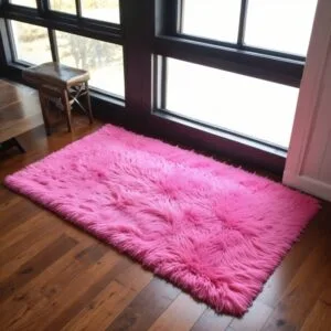 Sajadah bulu rasfur polos nyaman ukuran 115 cm x 65 cm x 3.5 cm