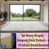 Karpet bulu rasfur ukuran 180X80X3.5CM ISI BUSA - Gambar 2