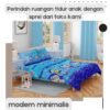 Sprei karakter anti luntur/adem/ size 90x200-200x200 - Gambar 3