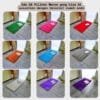 (ANTI SLIP) Sajadah bulu rasfur polos ukuran 115 cm x 65 cm cm isi busa sajadah rasfur aesthetic - Gambar 6