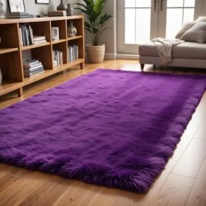 Karpet bulu rasfur ukuran 180X80X4.5CM ISI BUSA