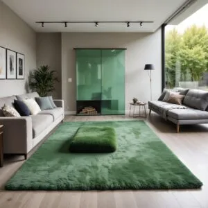 Karpet Bulu Rasfur empuk 200x150x2.5cm busa non anti slip | karpet aesthetic|karpet mewah