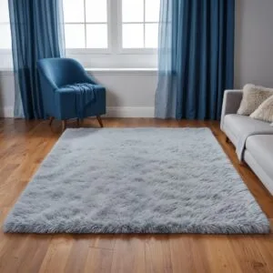 Karpet Bulu Rasfur empuk 200x120x5.5cm busa non anti slip  karpet aesthetickarpet mewah