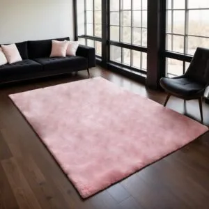 Karpet Bulu rasfur empuk 150x100x2.5cm non anti slip | karpet aesthetic|karpet mewah