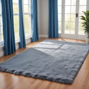 Karpet bulu rasfur empuk ukuran 180X160X5CM hdp AESTHETIC
