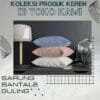 1 SET Sarung bantal/guling dewasa embos modern&minimalsi terbaru - Gambar 2