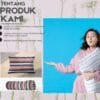 Sarung 1 SET bantal/guling  katun motif minimalis - Gambar 5