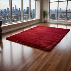 Karpet Bulu Rasfur empuk 200x150x3.5cm busa non anti slip  karpet aesthetickarpet mewah