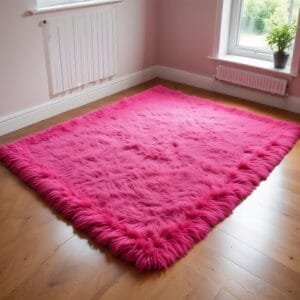 Karpet bulu rasfur ukuran 180X80X3.5CM hdp