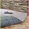 Karpet bulu Quilting anti slip premium mewah lembut dan empuk karpet ukuran 200x160cm anti rontok - Gambar 2