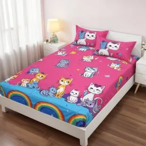 Sprei karakter anti luntur/adem/ size 90x200-200x200