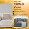 Sarung bantal kursi/Sarung Bantal Sofa Embos Resleting Mewah Aesthetic - Gambar 3