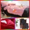 Selimut bulu rasfur lembut uk 180cmx160cm LP - Gambar 3