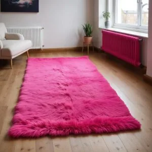 Karpet bulu rasfur ukuran 180X80X2.5CM ISI BUSA