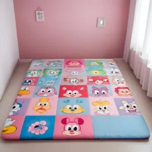Kasur Busa ROYAL Lipat Tebal Motif Karakter 200x150cm karpet import