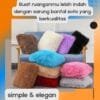 Sarung Bantal Bulu Kursi/Sofa Ukuran 40x40cm 30x30cm Elastis Glossy - Gambar 2