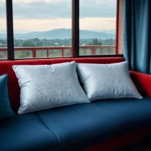Paket Pillow Bantal Tidur & Guling (Hollow Siliconized Fiber)-ILUS