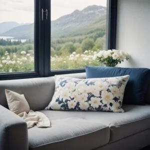 Sarung Bantal Dan Sarung Guling Motif Katun Disperse