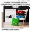 Sarung Bantal Dan Sarung Guling Motif Terbaru Katun Disperse - Gambar 2