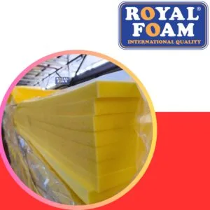 Busa kuning Royal Foam empuk ukuran 150 cm x 100 cm x 3 CM