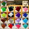 Bantal Bulu Rasfur Polos empuk 40x40cm |bantal ergonomis |bantal leher - Gambar 4