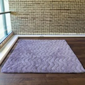 Karpet bulu Quilting anti slip premium mewah ukuran 160x90 anti rntok