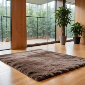 Karpet bulu rasfur ukuran 160x90X5CM HDP