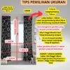 Gorden Jendela Gorden Pintu elegan Smokring Katun Free Tali&hook - Gambar 4