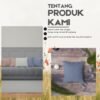 Sarung bantal kursi/Sarung Bantal Sofa Embos Resleting Mewah Aesthetic - Gambar 4