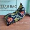 Beanbag 2Layer Big Motif Minimalis Plus Isi Siap Pakai Adem Dan Nyaman - Gambar 2