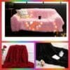 Selimut bulu rasfur lembut uk 180cmx160cm LP - Gambar 2