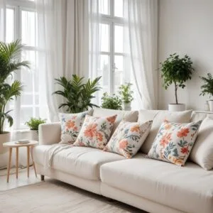Sarung bantal kursi/Sarung Bantal Sofa Resleting Mewah Aesthetic