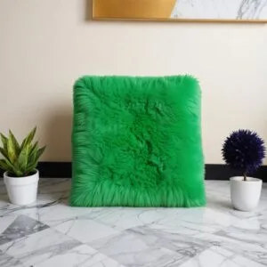 alas duduk non anti slip bulu rasfur 40x40cm kotak isi busa royal 5cm