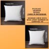 Bantal Sofa Kursi Polos Ukuran 40x40cm - 70x70cm - Gambar 3