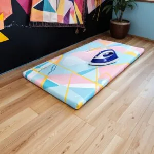 Alas Setrika Lipat Jumbo 100x50cm Tebal 3cm Tatakan Gosok Strika Motif